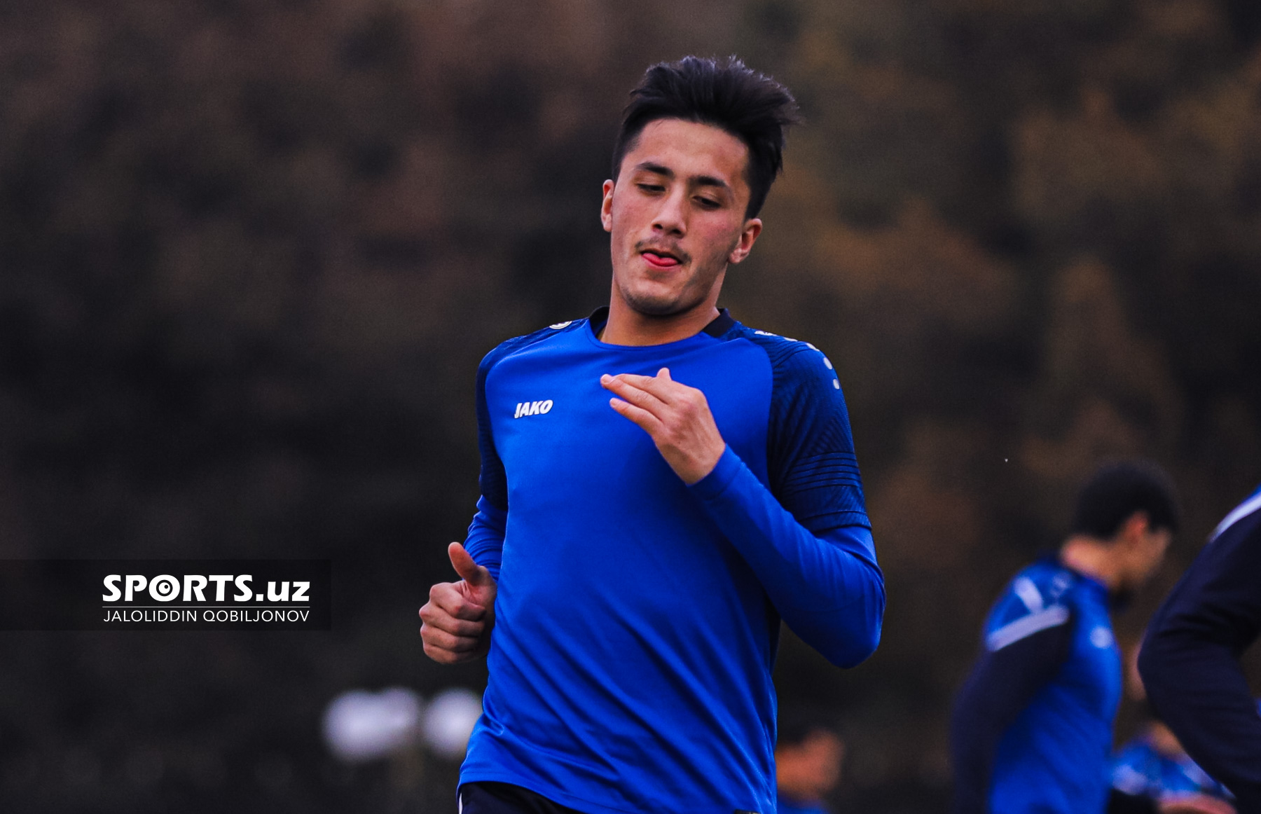 Uzbekistan U20 training